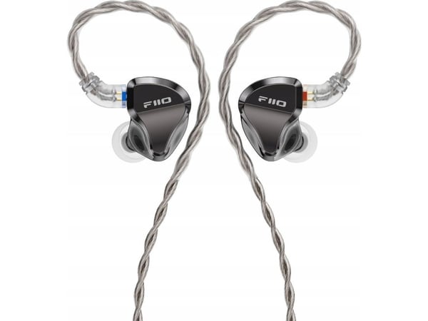 FiiO FiiO JH5 svarte hodetelefoner - Hybrid IEM 1x DD 4x BA