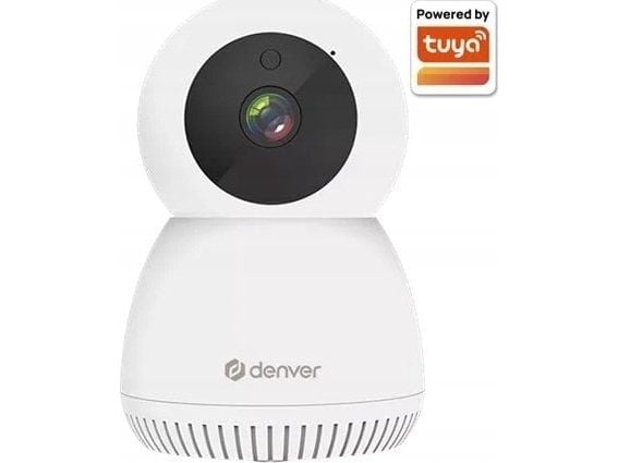 Denver IIC-215MK3, IP-sikkerhetskamera, Innendørs, Trådløs, Bord, Hvit, Kuppel