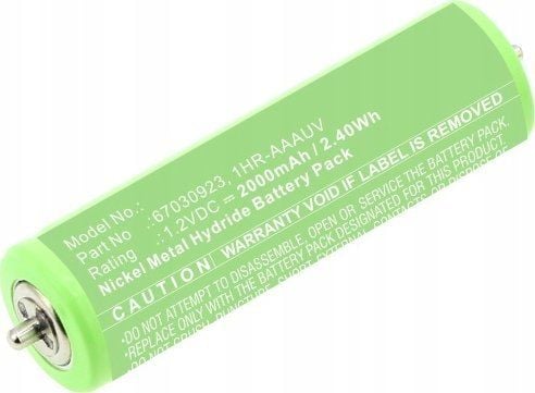 Cameron Sino batteri/akkumulator Wer1411l2508 0025864 til Panasonic Er-pa10 Braun Flex / Cs-brf310sl