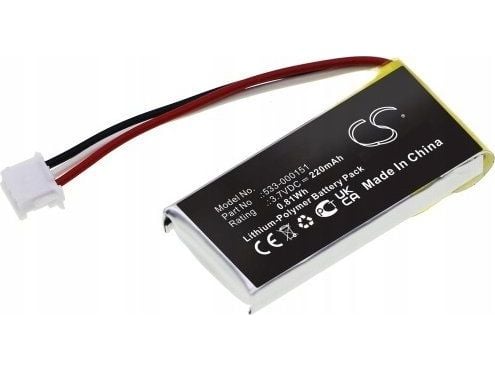 Cameron Sino-batteri 533-000151/533-000211 til Logitech G Pro X G1 G502 / Cs-lom007sl