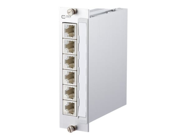 METZ CONNECT E-DAT - Koblingspanel - CAT 6a - RJ-45 X 6 - 3U