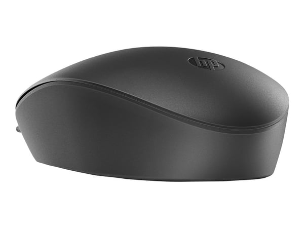 HP 125 - Mus - kablet - USB - svart - Smart Buy