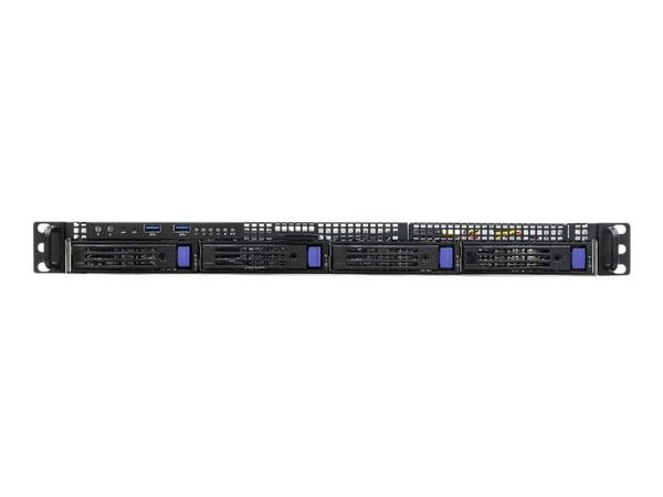 ASRock Rack 1U4LW-B650/2L2T - Server - rackmonterbar 1U - 1-veis - ingen CPU - RAM 0 GB - SATA - hot-swap 3.5" brønn(er) - uten HDD - AST2600 - Gig...