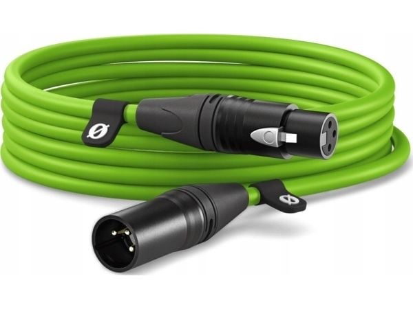 Rode Microphones Cable XLR6M-G grön (ljusgrön, 6 meter)