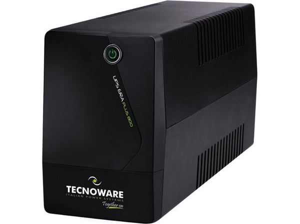 Tecnoware UPS EVO DSP PLUS 6.5, Taajuuden kaksoismuunnos (verkossa), 6,5 kVA, 5800 W, Sini, 176 V, 300 V