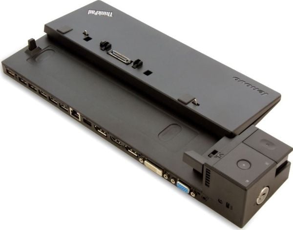 Lenovo ThinkPad 90W Ultra Dock, Dokking, 65 W, 10,100,1000 Mbit/s, Sort, 4K Ultra HD, 3840 x 2160 piksler