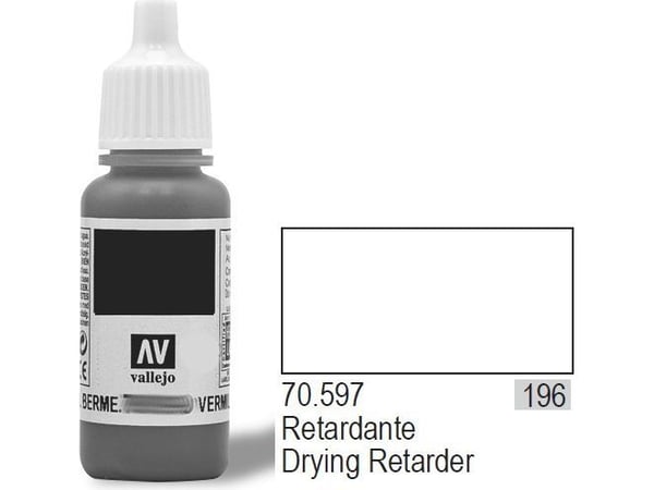Vallejo 70.597, 17 ml, Plastflaska, Svart, Vit