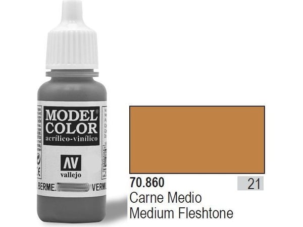 Vallejo 70.860, 17 ml, Brun, Matt, Flaska