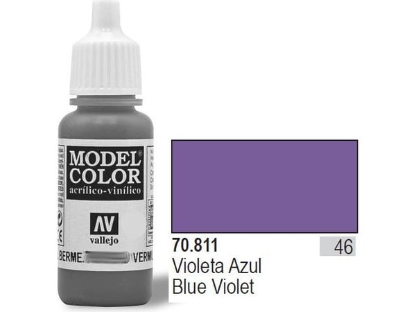 Vallejo 70.811, 17 ml, Blå, Matte, Flaske
