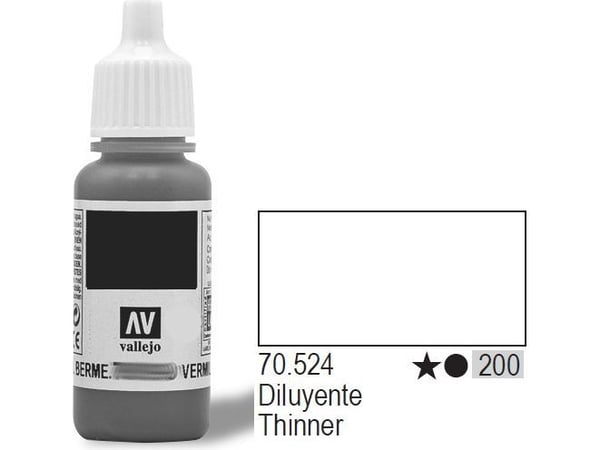 Vallejo 70.524, 17 ml, Plastflaske, Gjennomsiktig