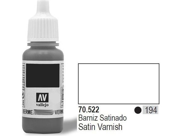 Vallejo 70.522, Gjennomsiktig, Semi--blank, 17 ml, Plastflaske, 1 stykker