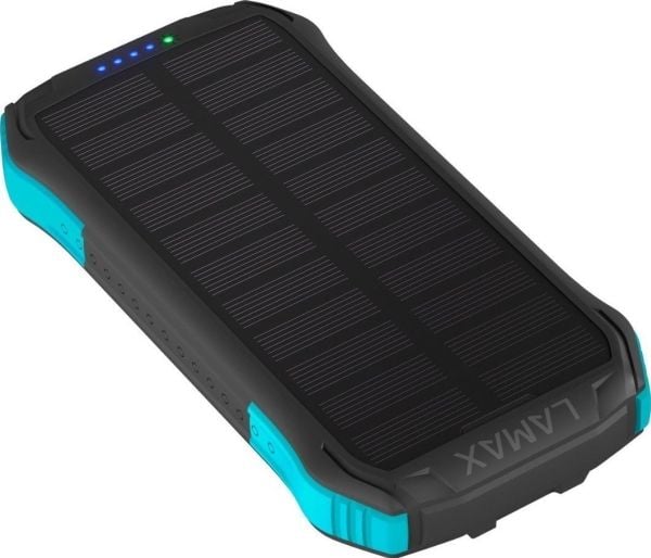 Lamax Journey 12000mAh, 12000 mAh, Litium polymeeri (LiPo), Langaton lataus, Musta