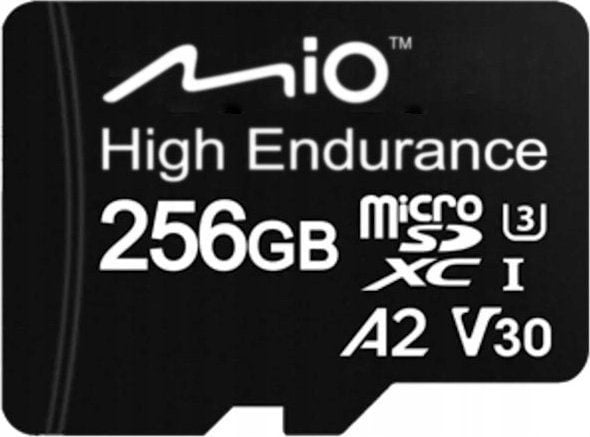 Mio - Flashminnekort - 256 GB - A2 / Video Class V30 / UHS-I U3 - microSDXC UHS-I