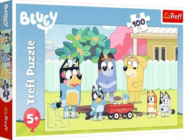 Trefl Pussel 100 element Merry Bluey World
