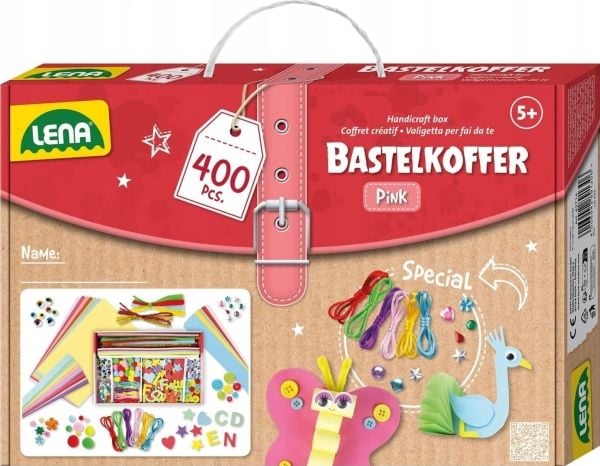 Lena håndverk 400 stk rosa
