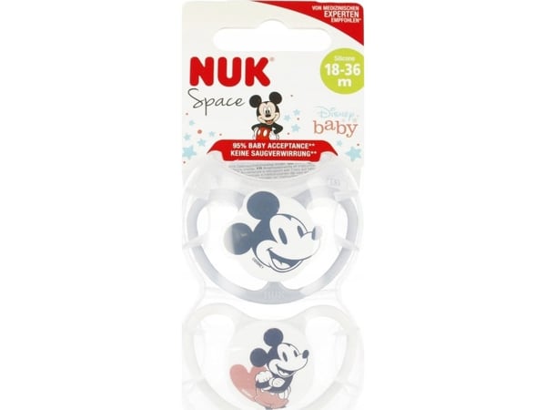 NUK smokker USP 2EL 18-36 hvit SPMIK 10177176 1/6