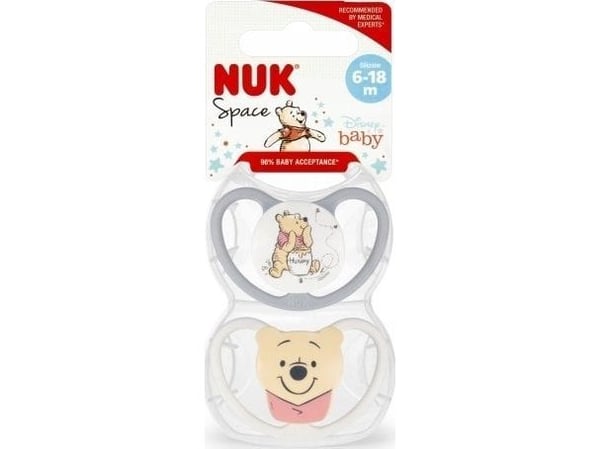 NUK NUK Smokk USP 2EL 6-18M SIL SPACE 10736941 1/6