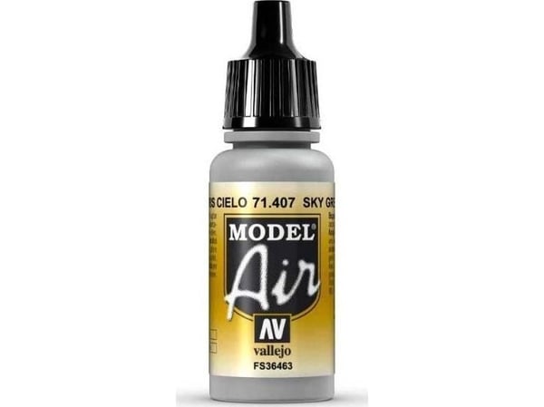 Vallejo 71.407, 17 ml, Harmaa, Matta, Pullo