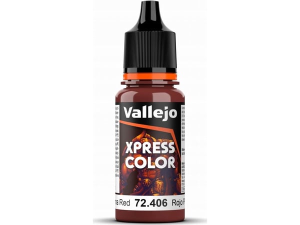 Vallejo 72.406, Rød, Acryl maling, Væske, 18 ml, 1 stykker