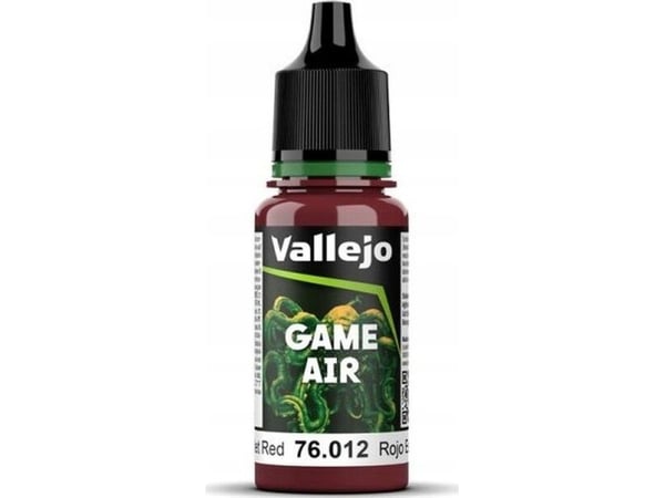 Vallejo Game Air 76.012 Scarlet Red 18 ml