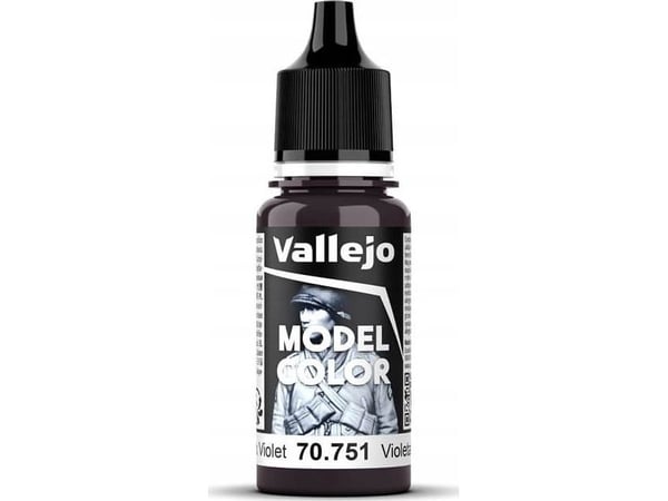 Vallejo 70.751 Model Color Black Violet 18 ml