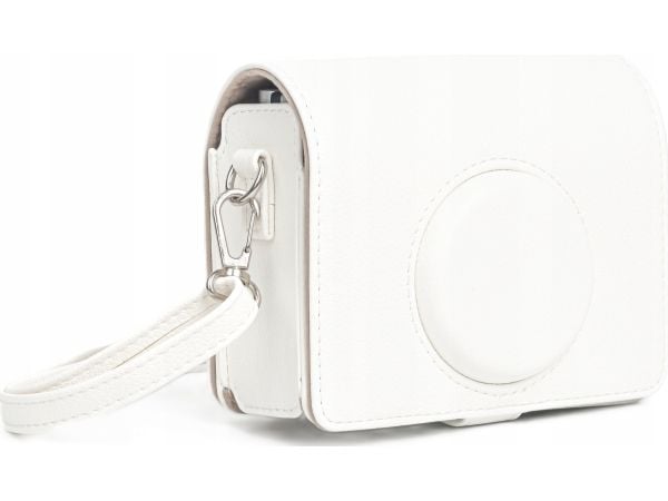 Pokrowiec LoveInstant Case Pokrowiec Futerał Case Osłona Torba Do Fujifilm Instax Mini Evo / Biały