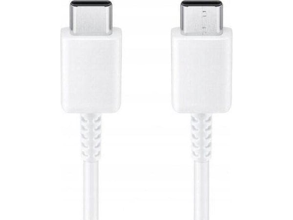 USB-kabel Samsung Samsung datakabel EP-DA905BWE, USB-C, 3A, längd 1 m, vit, (bulk)