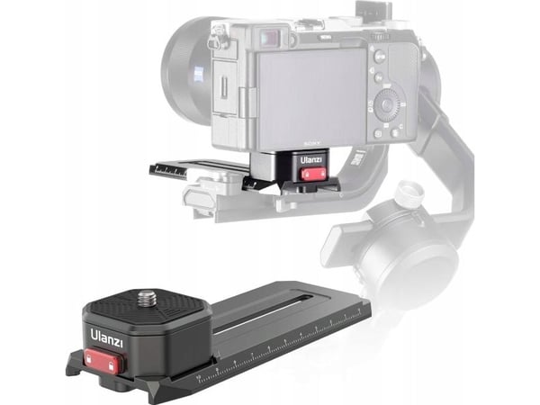 Ulanzi grep Grip plate skinne med skala 1/4" for DJI Ronin RSC 2 (R085)