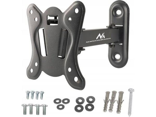 Maclean kiinnike TV:lle tai monitorille, max. VESA 100x100, 13-32", 30kg, musta, MC-416
