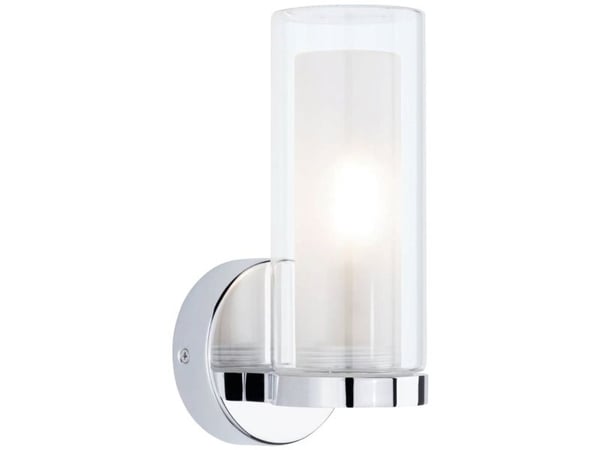 Paulmann Luena, Kromfarget, Glass, Metall, IP44, I, 1 ampuller, LED