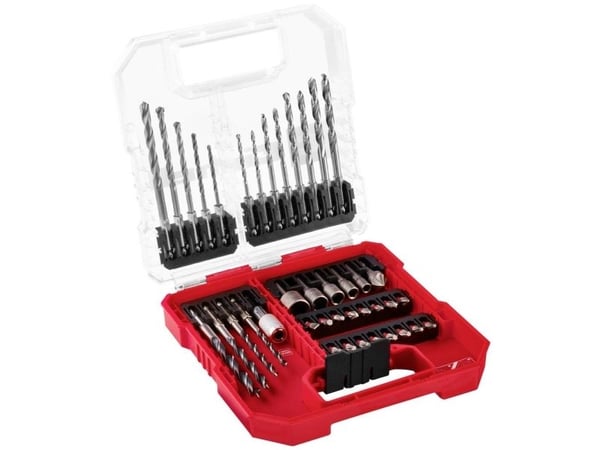 Einhell 49109053, Drill, Drill bit set, 25 mm, Løvtre, Murverk, Plast, Blad metall (tynn), Tre, Kull stål, Sort, Sølv