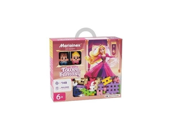 Marioinex Waffle Mini klosser – Prinsessen: Fantasytårnet