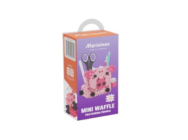 Marioinex Mini Waffle byggeklosser – svinebrett 70 deler
