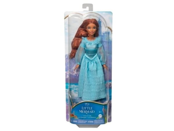 Disney Princess Disney The Little Mermaid Ariel on Land Fashion Doll, Motedukke, Jente, 3 år, Jente, 323,9 mm, Flerfarget