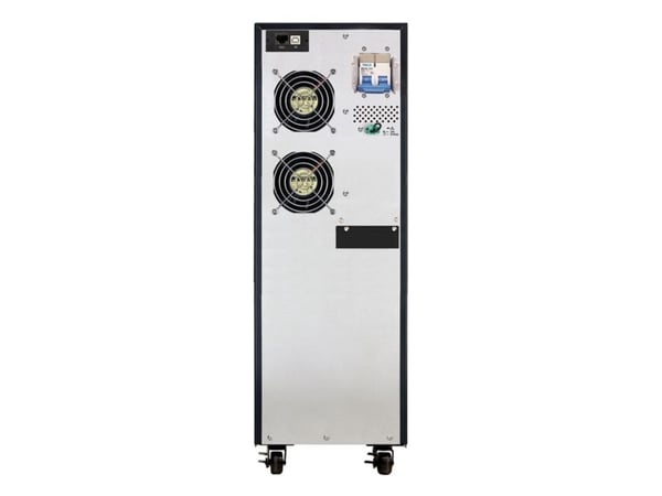 Tecnoware UPS EVO DSP PLUS 6.5, Taajuuden kaksoismuunnos (verkossa), 6,5 kVA, 5800 W, Sini, 176 V, 300 V