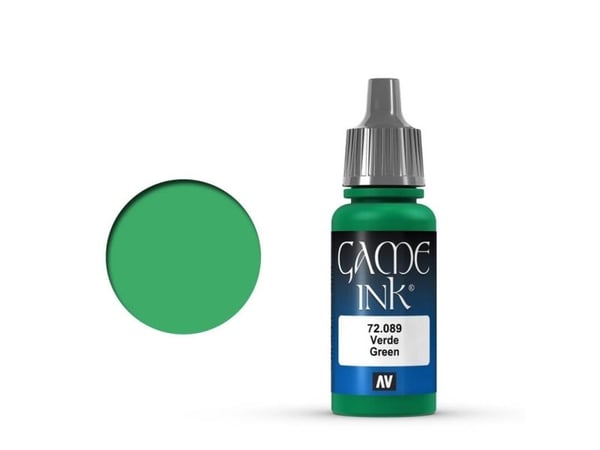 Vallejo 72.089, Grønn, Acryl maling, Væske, 17 ml, 1 stykker