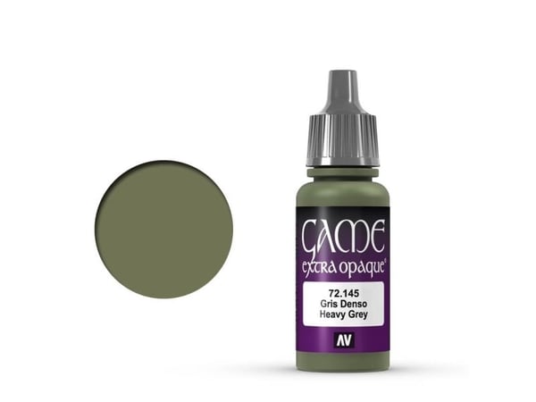 Vallejo 72.145, Grå, Acryl maling, Væske, 17 ml, 1 stykker |