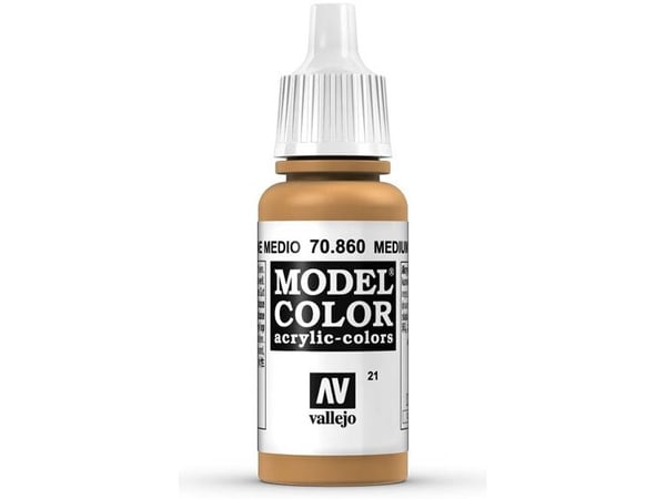 Vallejo Paint Nr21 Medium Fleshtone 17ml - 70860 - 70860