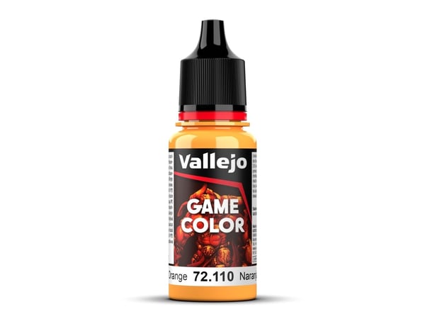 Vallejo 72.110, Oransje, Acryl maling, Væske, 18 ml, 1 stykker