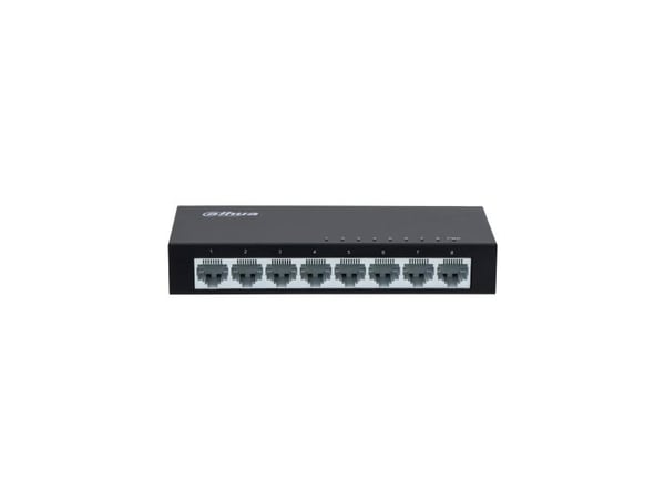 Dahua Technology Access PFS3008-8ET-V2, Uhåndtert, L2, Fast Ethernet (10/100), Kan monteres på vegg
