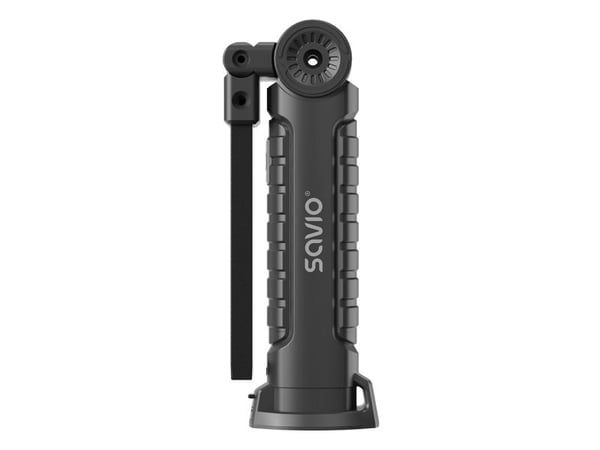 Savio FL-03, LED, 1 lampor, Svart, Batteri, 2 År