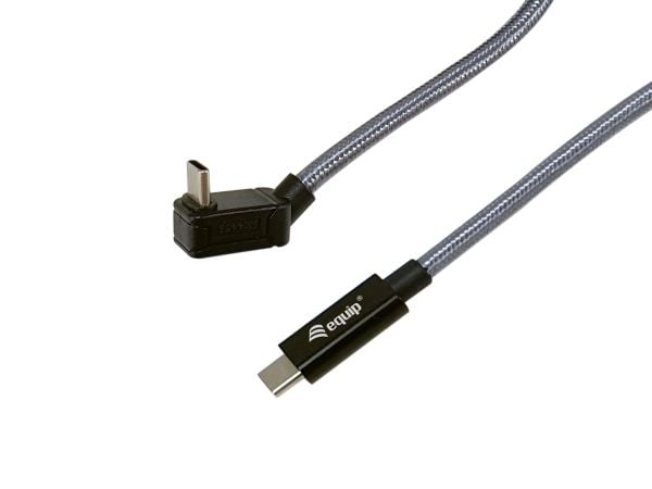 Equip 128423, 3 m, USB C, USB C, USB4 Gen 2x2, 20 Gbit/s, Sølv