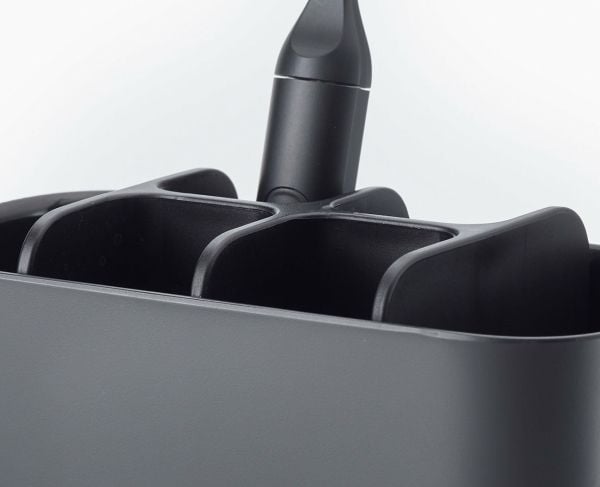Joseph Joseph 70599, Frittstående tannbørsteholder, Sort, Sink, Bord, Vindu, 171 mm, 86 mm, 128 mm