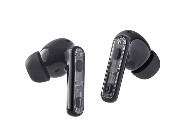 Intenso T310AE - True wireless-hodetelefoner med mikrofon - i øret - Bluetooth - aktiv støydemping - svart