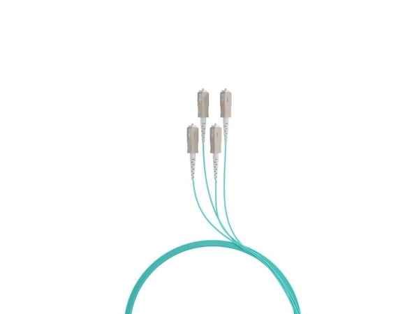 EFB Elektronik O8301S90OM3, 90 m, U-DQ(ZN) BH, OM3, 4x SC, 4x SC