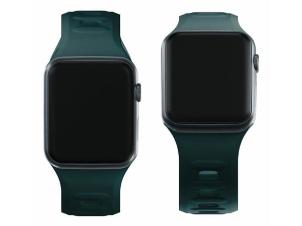 3MK 5903108565608, Klokkereim, Apple, Watch series 1/2/3/4/5/6/7/8/9/SE/Ultra, Silikon, Rustfritt stål, 38/40/41 mm, Boks