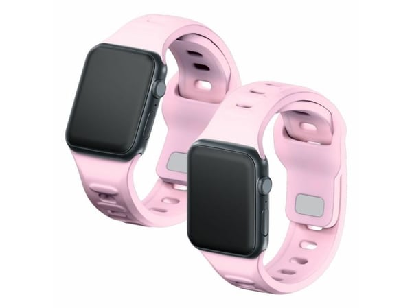 3MK 5903108565677, Urrem, Apple, Watch series 1/2/3/4/5/6/7/8/9/SE/Ultra, Silikone, Rustfritt stål, 38/40/41 mm, Kasse