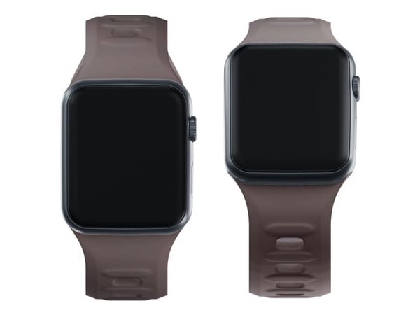 3MK 5903108565691, Klokkereim, Apple, Watch series 1/2/3/4/5/6/7/8/9/SE/Ultra, Silikon, Rustfritt stål, 38/40/41 mm, Boks