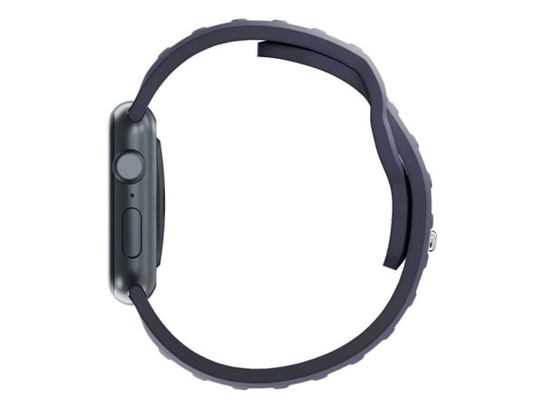3MK 5903108565769, Klokkerem, Apple, Watch series 1/2/3/4/5/6/7/8/9/SE/Ultra, Silikon, Rustfritt stål, Grå, 42/44/45/49 mm
