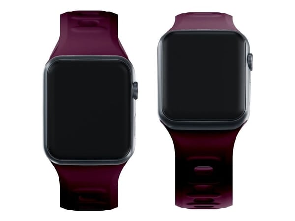 3MK 5903108565783, Klokkereim, Apple, Watch series 1/2/3/4/5/6/7/8/9/SE/Ultra, Silikon, Rustfritt stål, 42/44/45/49 mm, Boks